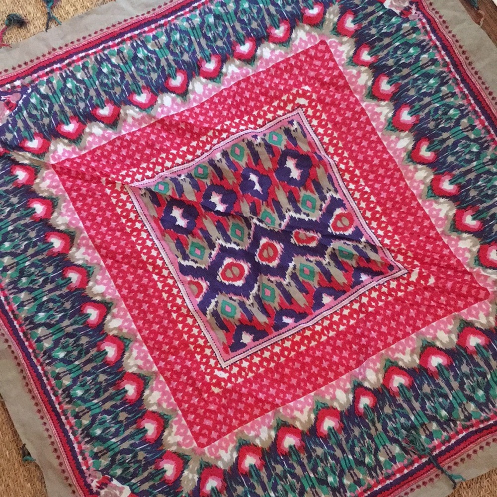 Colorful Square Scarf